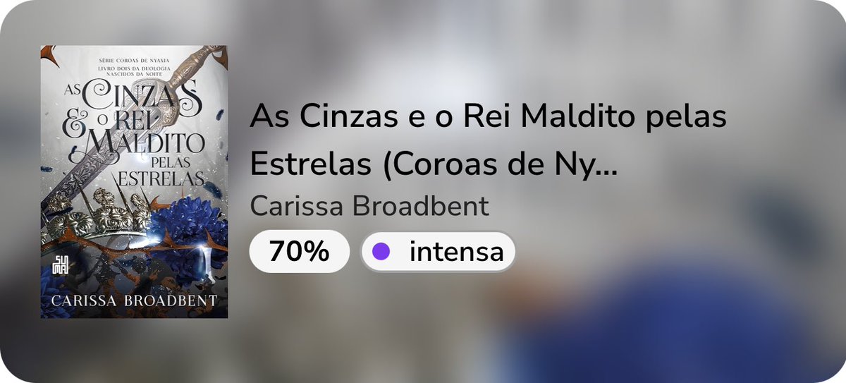 em¡ 📖: as cinzas e o rei maldito pelas estrelas tweet media