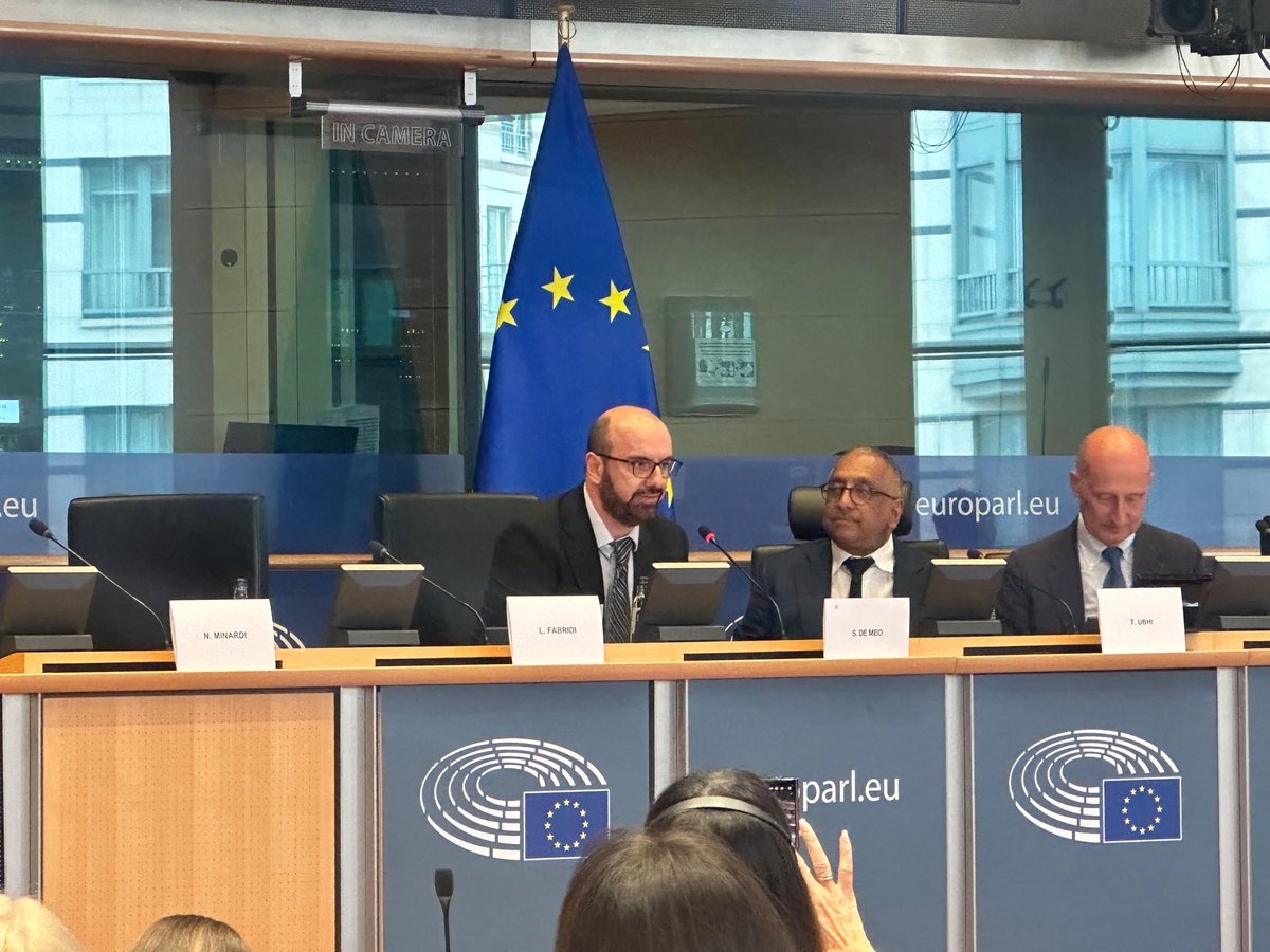 DAgalliu's tweet photo. On May 13, 2026, I present our work on the molecular mechanisms by which brain cells respond to recurrent infections with Group A Strep at the European Parliament in Brussels to raise awareness about post-streptococcal CNS sequelae (PANDAS/PANS). #PANDAS #PANS #EU https://t.co/HtFiD5NaEB