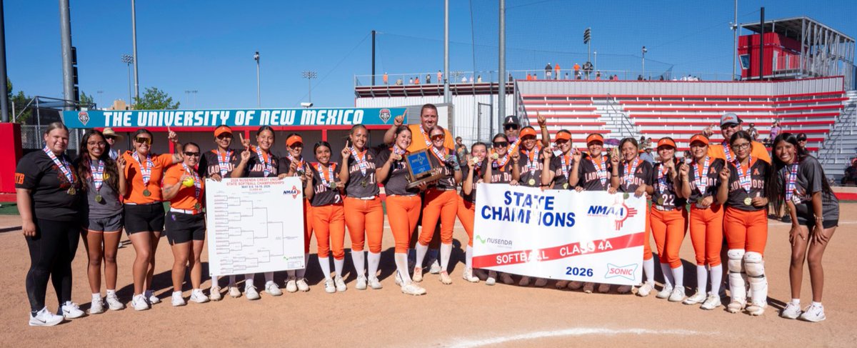 ArtesiaSports's tweet photo. Softball, boys' golf, girls' doubles tennis = State Champs

Baseball and boys' track = State Runners-Up

Girls' track = State Third Place

Artesia brought home or is bringing home top-three hardware in EVERY SINGLE SPRING SPORT. Truly the City of Champions! https://t.co/COKHfibrSa