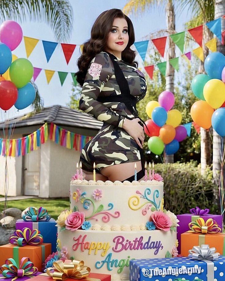 TheAngieArmy's tweet photo. Happy Birthday to @AngieMGriffin - the queen of cosplay, gaming, and geeky goodness! 

Hope your birthday is as awesome as you are! 🎂

❤️ you! 

#HappyBDayAngieGriffin
#AngieGriffin #AngieArmy
#HBD #BirthdayGirl https://t.co/qMYqJuflcm