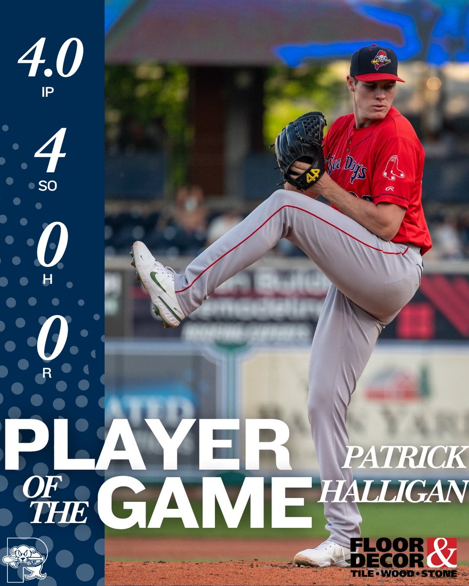 PortlandSeaDogs's tweet photo. Patrick was perfect 🤌 https://t.co/QjomOD33oG