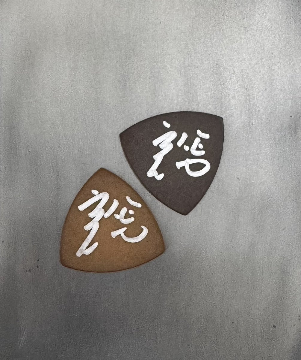 こちらのサイン入りピックは今回だけの特典になります