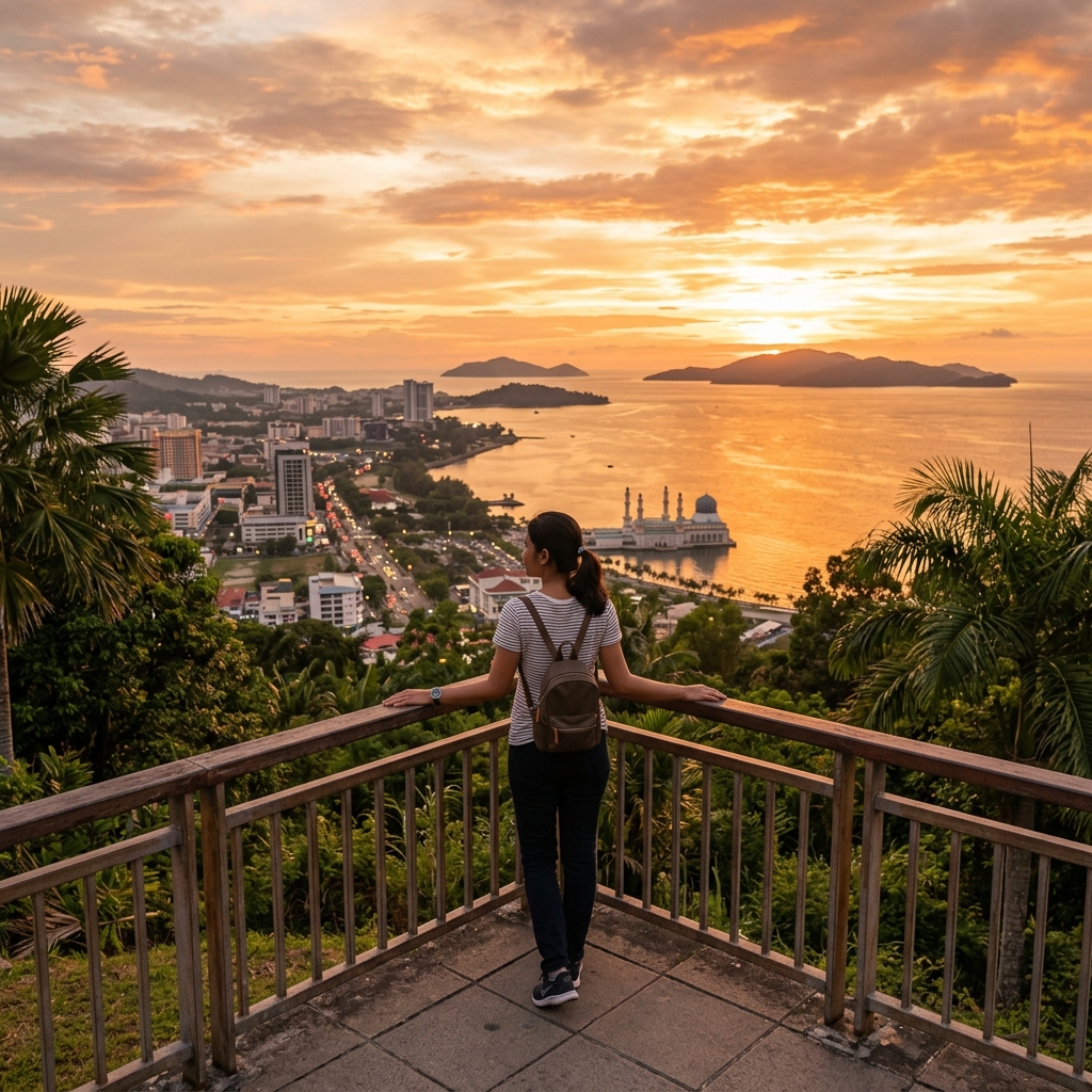 SabahGuide's tweet photo. Sabah's best views aren't always at the summit 🌄

Signal Hill (KK), Mesilou sunrise, Kinabalu Park gate, KK waterfront at dusk — all stunning, all accessible.

Which one is on your list? 👇 #SabahGuide #VisitSabah https://t.co/FXXTrb8NzA