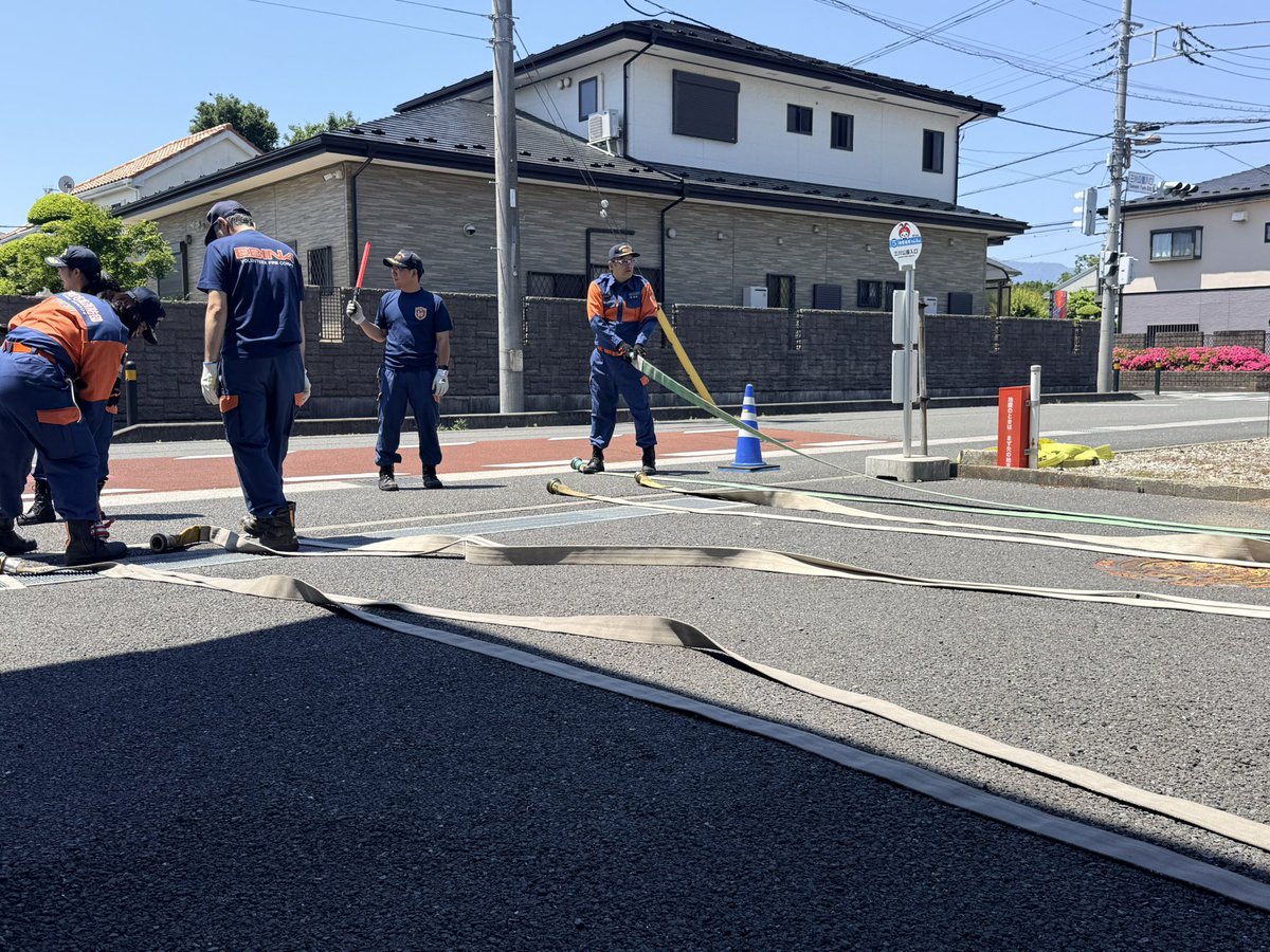 【公式】カミゴウ消防団（海老名市消防団第五分団） tweet media