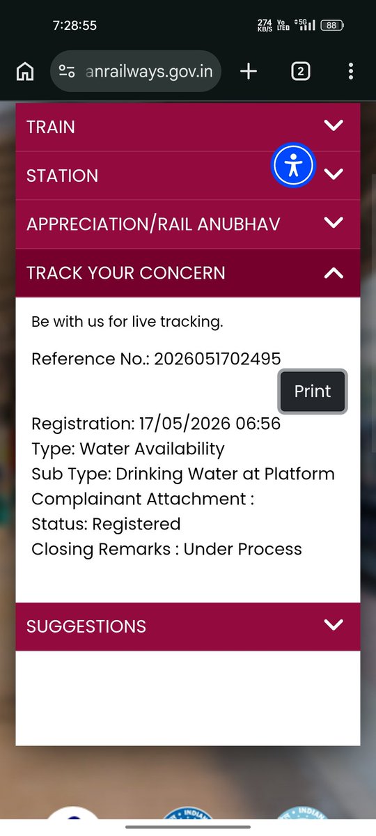 sujay9911's tweet photo. Kindly look into this matter asap.
Complaint Number- 2026051702495
@drmsdah @RailwaySeva @EasternRailway @RailMinIndia https://t.co/h9UKI9qbOv