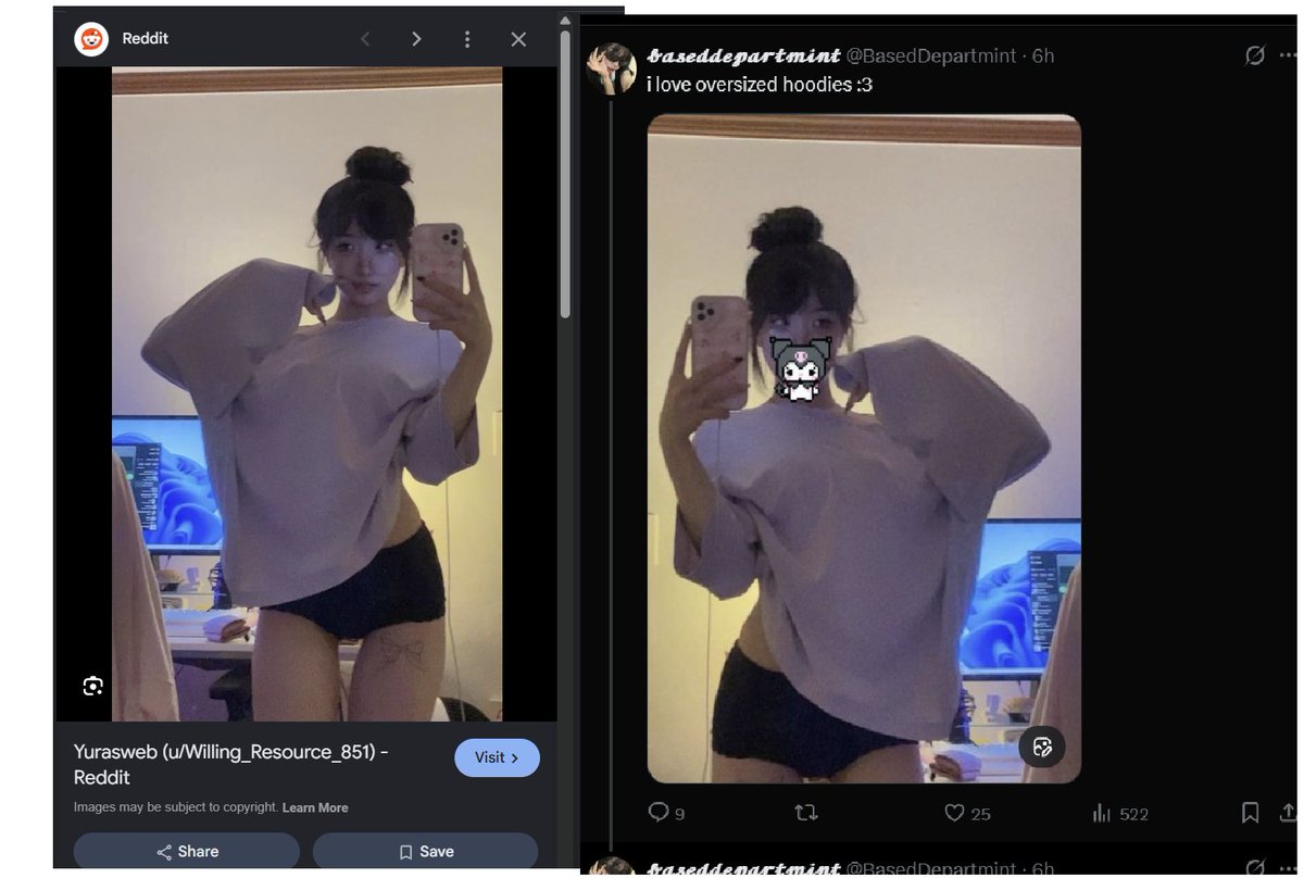 pekkne's tweet photo. @Dm1tyrusthe3rd @BasedDepartmint dont fall for this incel pretending to be a girl https://t.co/re9ly2aocw