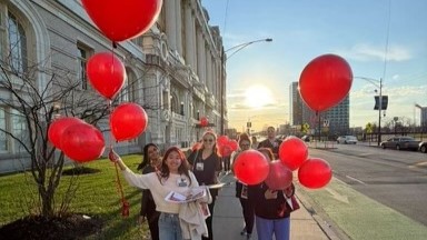NationalNurses's tweet photo. Rush University Medical Center nurses are voting #UnionYES because we care deeply about our hospital and know it will be even better when RNs have a real voice in our working conditions and how patient care is carried out. https://t.co/JEOhgSSgfo
