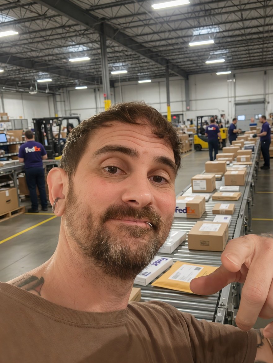 ThatFknGuy4420's tweet photo. GM fam ☕️😹 Just finished the FedEx shift and now heading into the shop 12-6. Double duty Sunday but I’m actually enjoying the extra work — lots of movement and no dead time.  

How’s your Sunday going so far?  

#GoodMorning #TwoJobs #ContentCreator https://t.co/tKxKsiQYj5