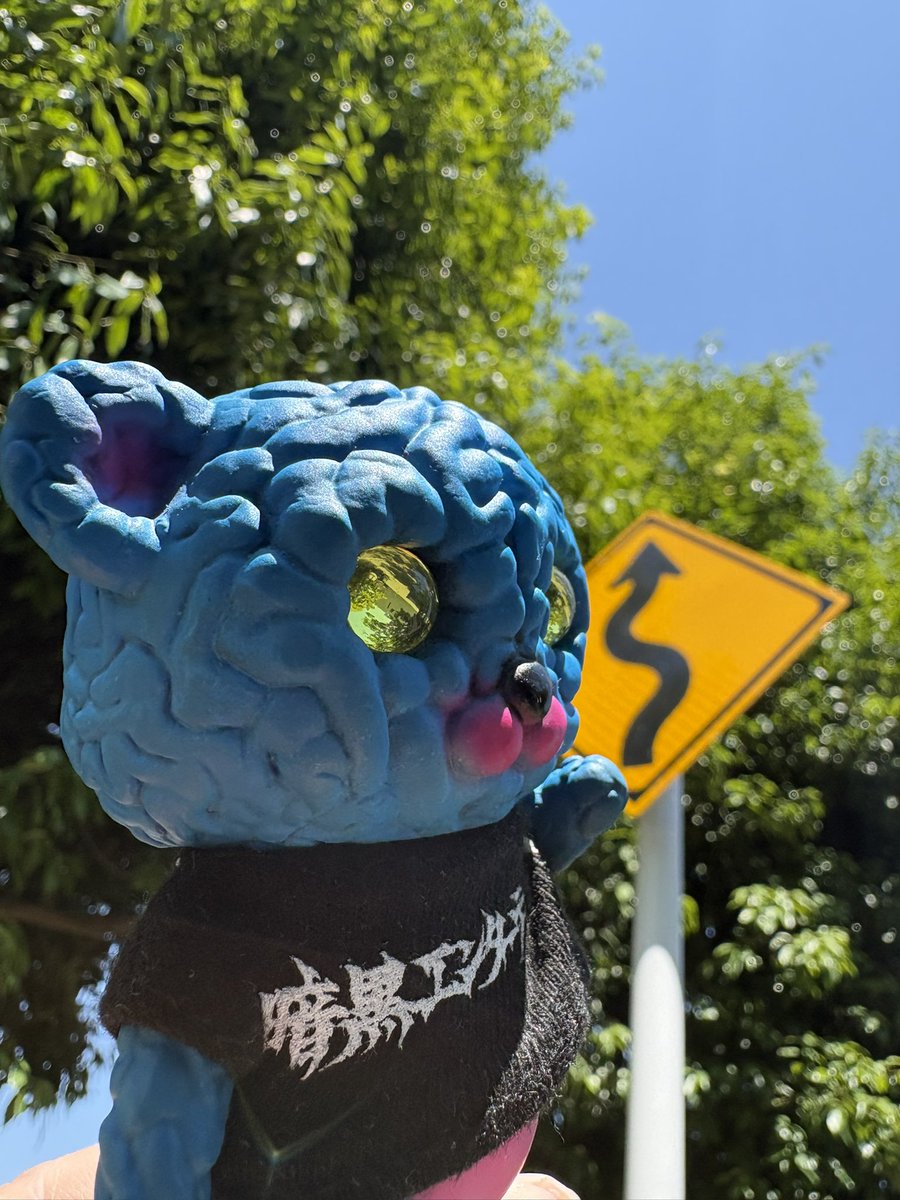 本日のブアちゃん】 ご覧ください 異世界への近道はこちら♪♫ #暗黒