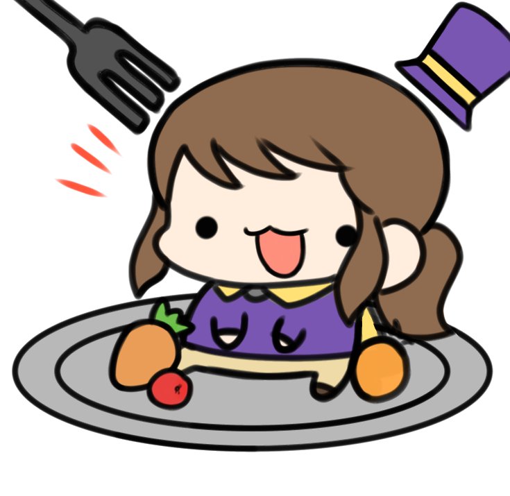 ahatindraw's tweet photo. [Day 266] Suppertime
#AHIT #AHatinTime
#Hat_kid #ArtistOnTwitter #ahit #chibi #ahatintime #hatkid  #hatgirl #cute #ibisPaintX https://t.co/oxbSthyIxh