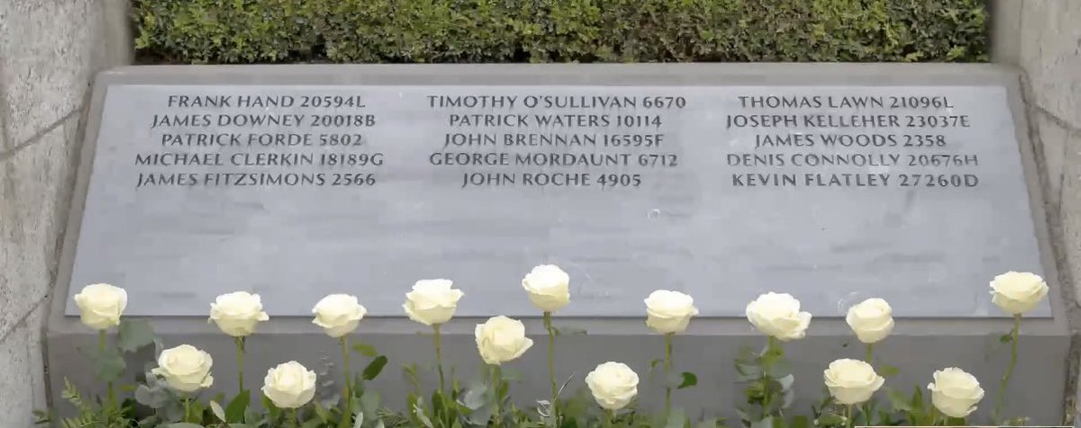OPALamothe's tweet photo. A touching and long-overdue tribute to Kevin today at the Garden of Remembrance. While nothing can ease the pain of such a tragic loss, it means so much that his name now stands among those remembered and honoured. Thinking of Kevin’s family and loved ones today 💙 @GardaTraffic https://t.co/AByHQ5ozB6