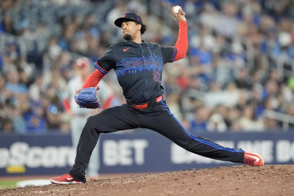 Former Blue Jay Génesis Cabrera has been released by the Philadelphia # phillies.