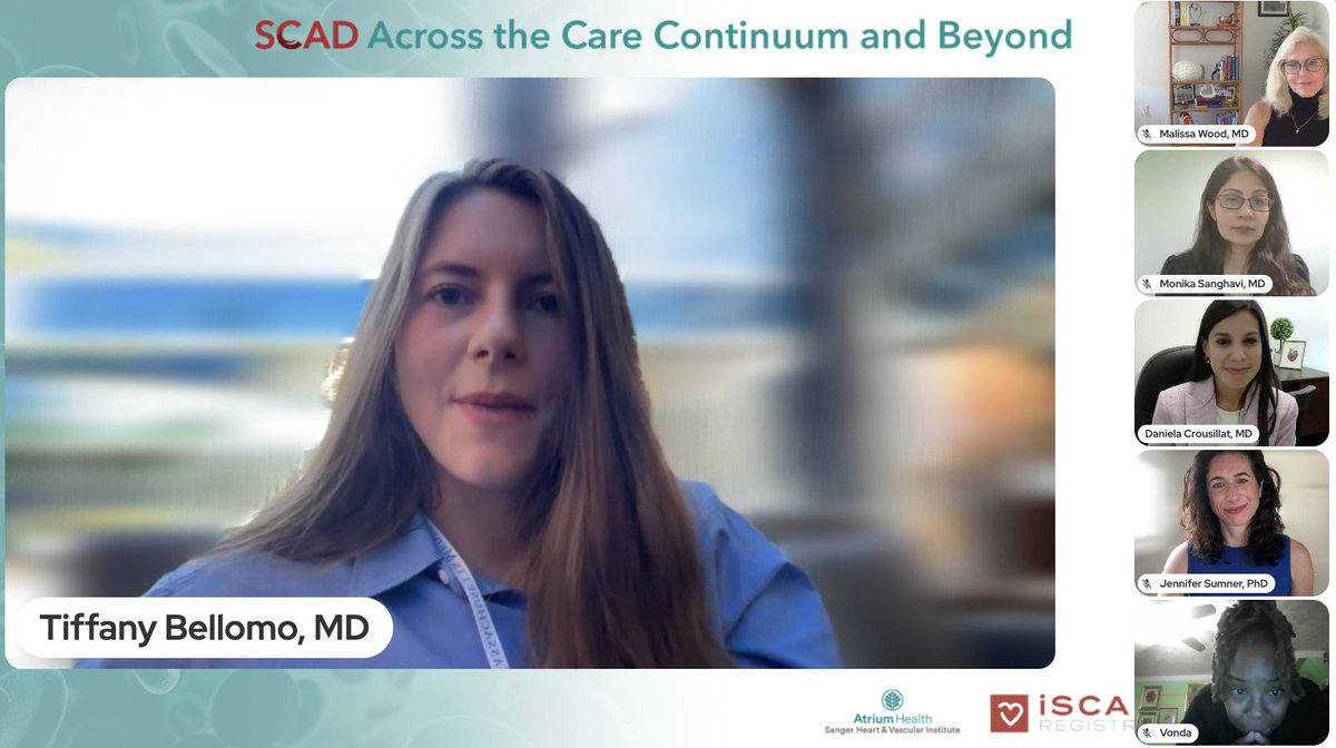 BellomoTiffany's tweet photo. Motivated by the stories shared at the 2026 SCAD Symposium! Thank you to Dr. @EstherSHKimMD and Dr. @AkoczoAgnes for bringing together so many inspiring patient and clinician voices. Speaking at the symposium was truly the highlight of my month! @SCADalliance https://t.co/QHAA8T5FfY