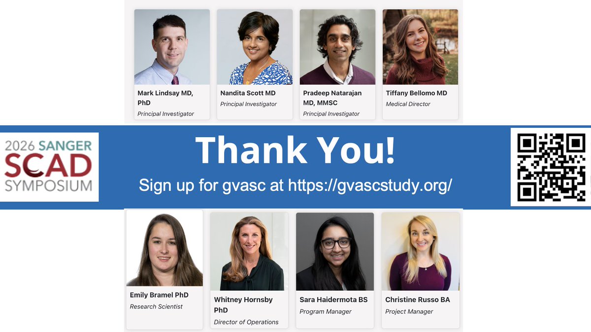 BellomoTiffany's tweet photo. Motivated by the stories shared at the 2026 SCAD Symposium! Thank you to Dr. @EstherSHKimMD and Dr. @AkoczoAgnes for bringing together so many inspiring patient and clinician voices. Speaking at the symposium was truly the highlight of my month! @SCADalliance https://t.co/QHAA8T5FfY