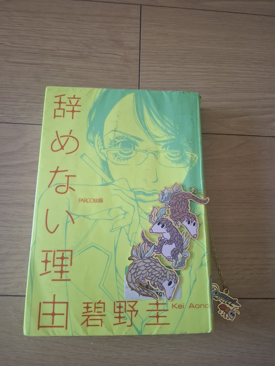 Summer654777's tweet photo. 辞めない理由
碧野圭　著　　PARCO出版

結婚して、子どもがいて、バリバリ働く!！っていう女性の話。2006年出版。そういう時代だったかもしれない。私もそういう女性に憧れていた。今は、そんな生き方って疲れるなぁ、そんなに頑張らなくてもよくない？って感想。

#読了 　#読書感想文　#読書記録 https://t.co/sStUkHWscK