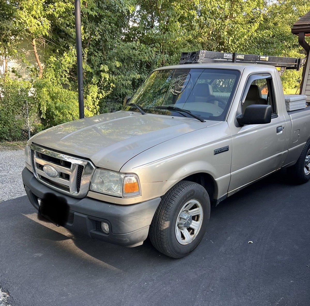 MattStukel's tweet photo. @BananaReplican @CyberPunkCortes My 07 Ranger that I bought for $2,500 six years ago. Window sticker was in glovebox. $13,500 brand new. It has antilock brakes, tire pressure sensors, duel smart airbags. For being stripped down, it has a lot of technology. Runs like a champ with 220,000 mils on it. https://t.co/vQ6ifiPYyi