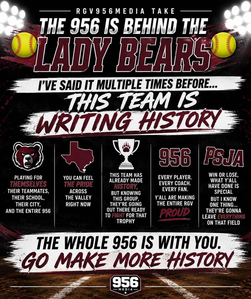 rgv956media's tweet photo. #rgv
#softball
#psja https://t.co/mo8BCkcjTR