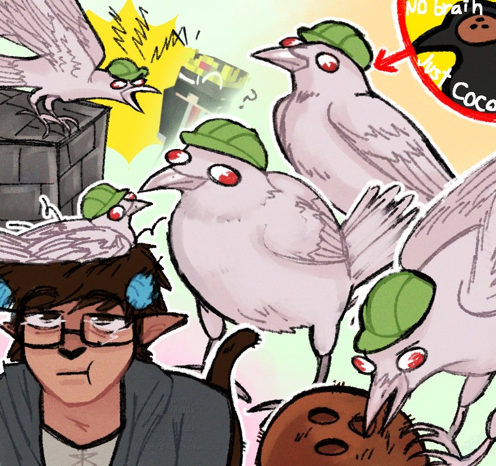 DAVID10_z_'s tweet photo. Coco va a regresar pero lo transformaron en cuervo albino pero regresara y será el firulais de q!aldo
Fuentes: lo soñé
#YoMeRapoPorCoco #aldogeocubito #aldogeofanart #qsmp2twt #qsmp2art #qsmpfanat #qsmpfederation #fuckcocohaters #LiberenACoco #qsmp2 #qsmp https://t.co/y4iiuiExT6