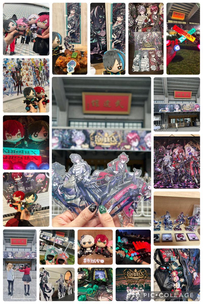 騎士X1周年おめでとう⚔️💚🤍❤️🩷 暗闇から救ってくれてありがとう