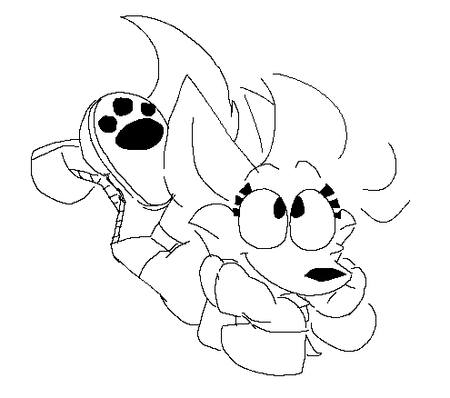 artRollingBox's tweet photo. I probably won't be drawing for a little while due to physical health concerns, so have this Patty https://t.co/2zWk888ztn