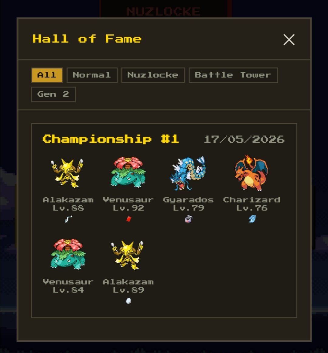 _epezzu's tweet photo. @Niikoolaas6 Tried it and won with stupid team like this. Alakazam can almost solo carry elite four with that level https://t.co/pcfqGCLSBr