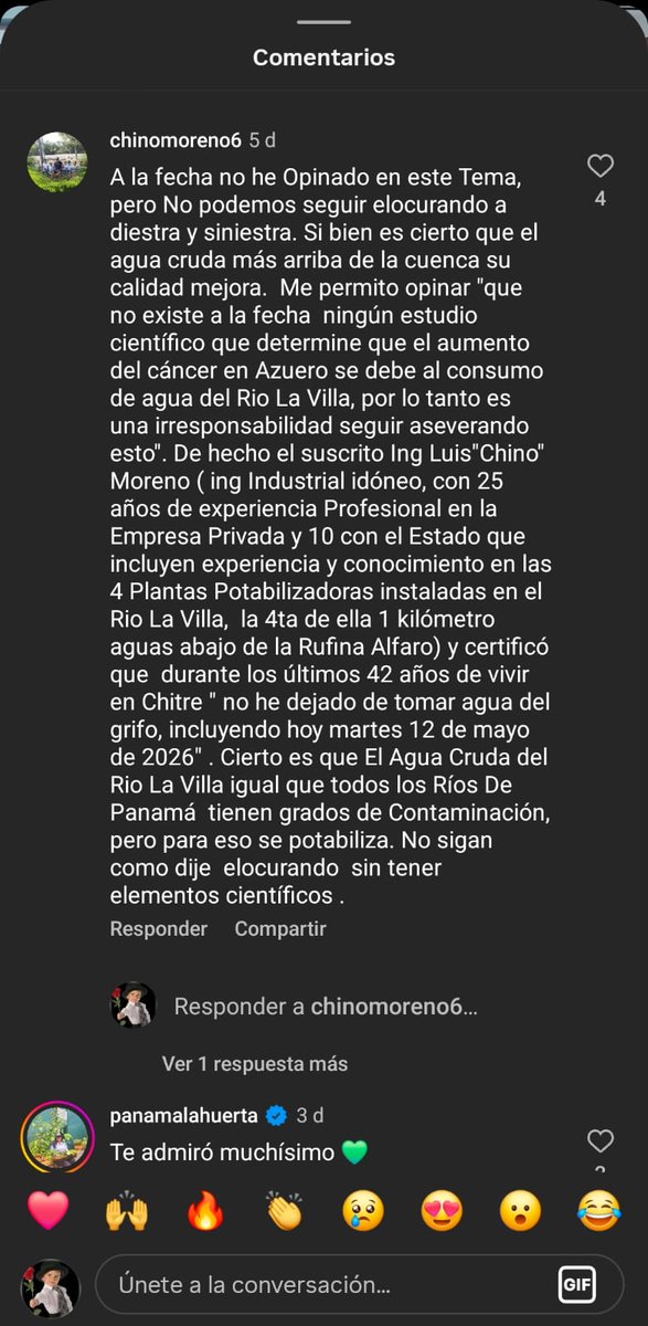 papo_donado's tweet photo. Completamente de acuerdo con el Ing. Moreno, el principal responsable en solucionar el grave problema le achaca a "un grupito de revoltosos" el problema de 1 año sin definición. Hacer pozos no resuelve, la razón del que está es politica barata.Arreglen esa vaina o renuncien. https://t.co/R1jSaEfa3C