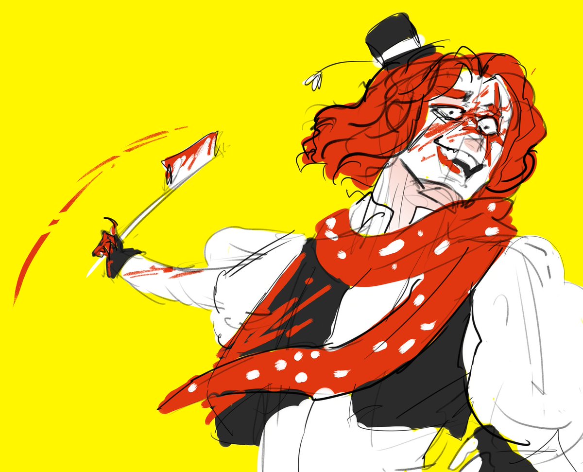 Fury_Nighty's tweet photo. New sketch

#IdentityV #weepingclown #sketch #哭泣小丑 https://t.co/KmW4cBK3Lm