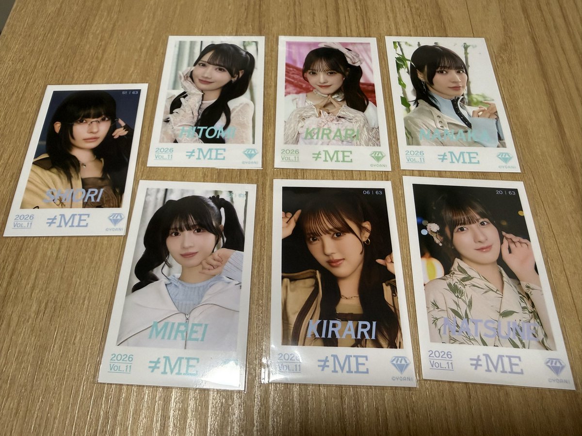 ノイミー ミニくじ トレード めじるしキーホルダー 生写真 ミニフォト