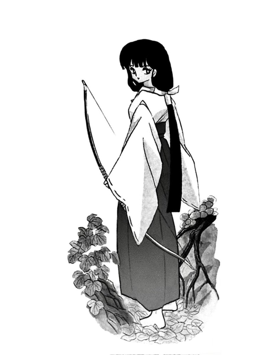 I wish everyone who loves Kikyo happiness.💜 #kikyo #inuyasha