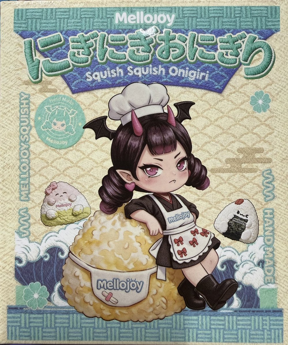 Mellojoy メロジョイ スクイーズ セーラー 🐟再入荷🐟 Mellojoy スクイーズ ・にぎにぎおにぎり🍙 12:00の