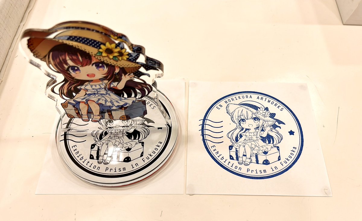 サイン会ありがとうございました✨ ＼ 森倉円展「Prism」FUKUOKA