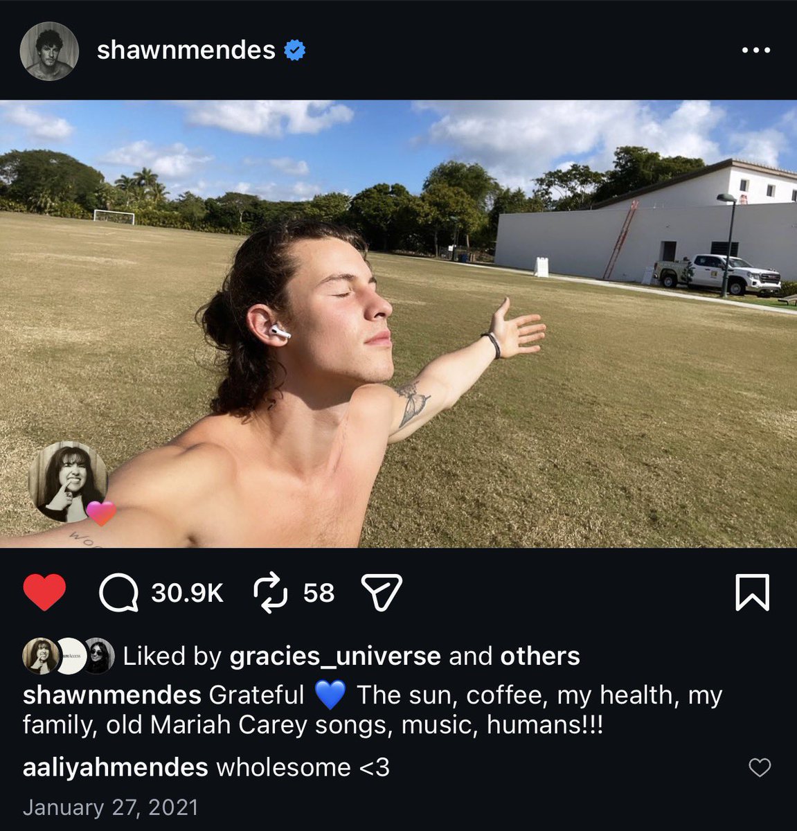 Gracie tweet media