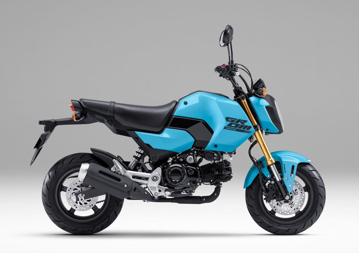 responsejp's tweet photo. ホンダの原付二種『グロム』、カラー設定変更し6月19日発売…42万3500円から
https://t.co/Jor6Y1T6ag

#バイク #新型車 #ホンダ #モーターサイクル #原付二種 https://t.co/X4aKpOxA6P