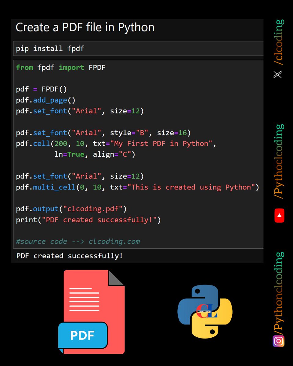 Python Coding tweet media