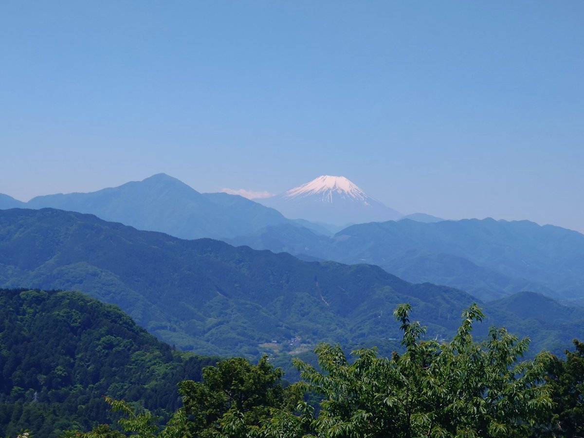 cedar0831's tweet photo. 山頂！

#高尾山　#6号路 https://t.co/E1nzz3L3OD