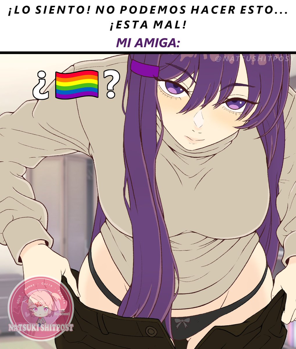 Natsuki Shitpost tweet media