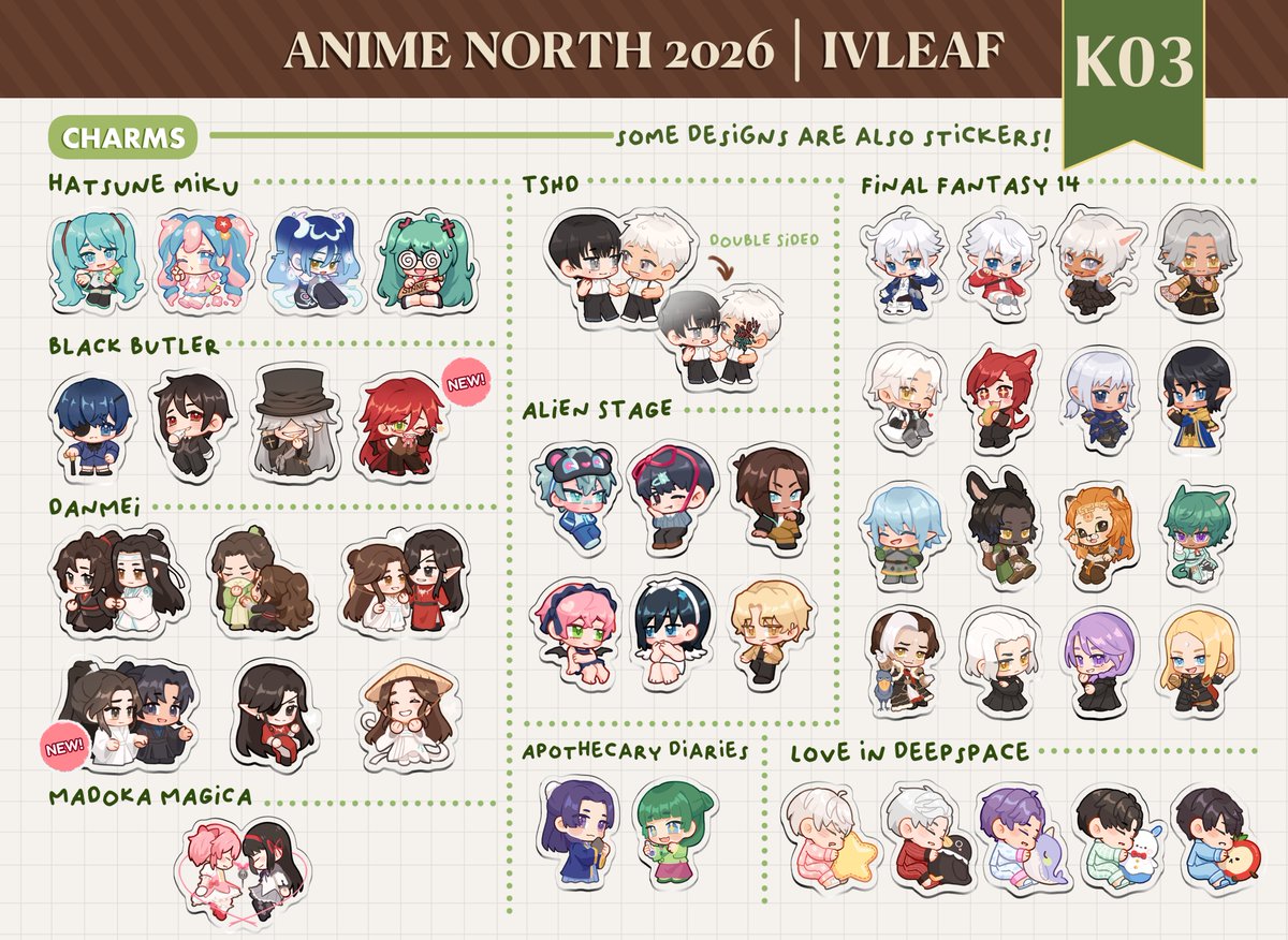 ivy 🌿 🔜 Anime North K03 tweet media
