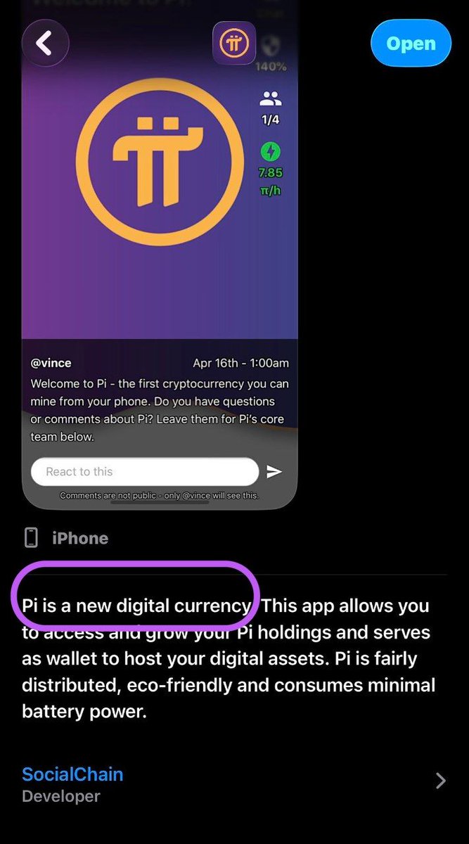🚨 Pi is not just another crypto token. Pi Core Team clearly describes ...