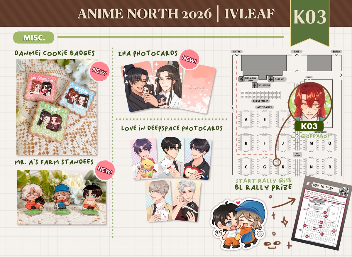 ivy 🌿 🔜 Anime North K03 tweet media