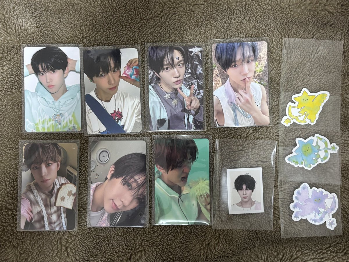 zen5_mm's tweet photo. nct wish ode to love トレカ　ステッカー　ID 交換

譲.シオン、ユウシ、ジェヒ、リョウ
求.トレカ→画像2枚目塗りつぶされていないリク
ステッカー→同種リク
ID→リクならどちらのバージョンでも⭕️

場合によっては比率違い可能です。

郵送にて交換📮
検索からでもお気軽にお声掛けください。 https://t.co/WnG6jVpXrh