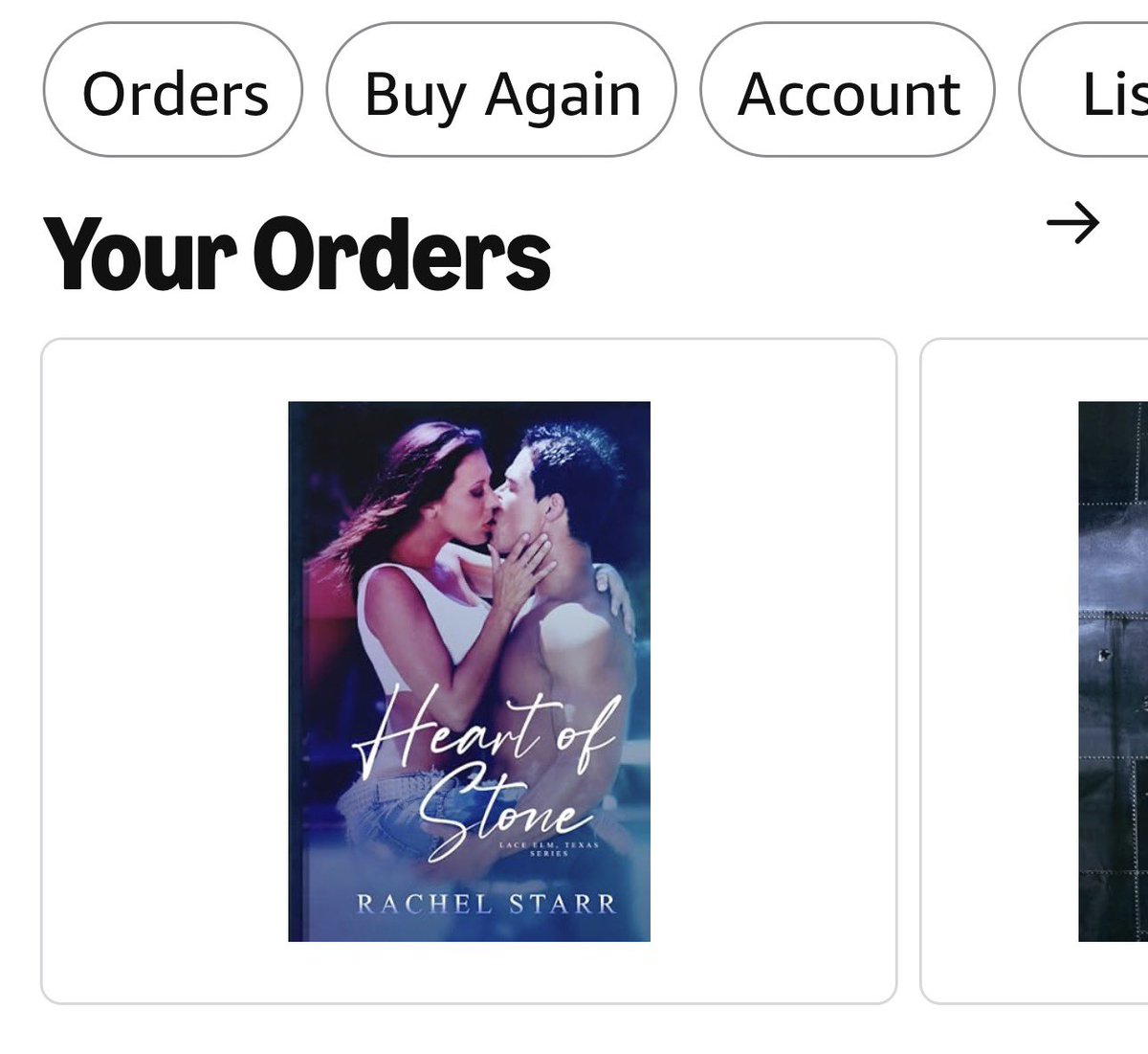 st0rmshad0w33's tweet photo. Thank you @amazon can’t wait to read this @RachelStarr written book! 💙💎 #rachelstarr https://t.co/WFQErfFwlc