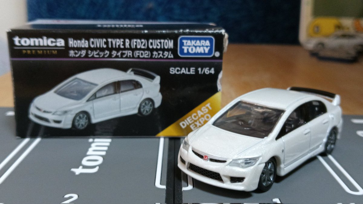 トミカ #トミカプレミアム DIECAST EXPO限定 ホンダ シビック タイプR