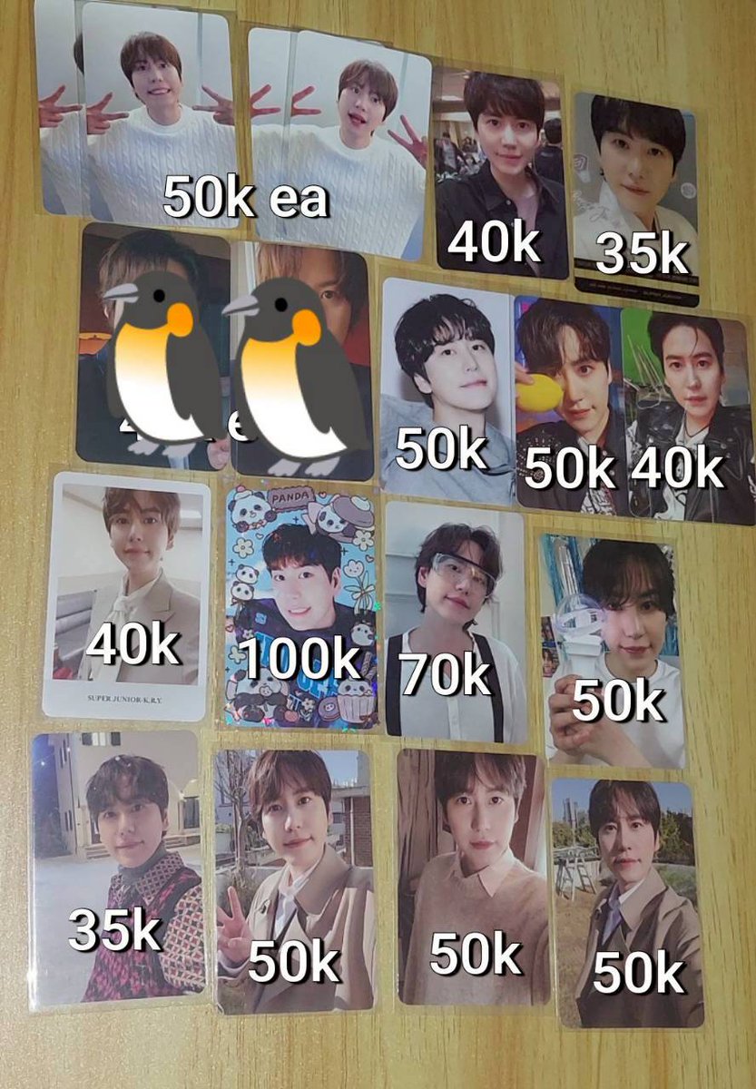 SSJ_stuff's tweet photo. WTS Photocard  Super Junior Maknae Line
📍Ready Ina
🏡 Jakarta Barat
❌️ Admin 🍊 and packing
✅️ CO manual
✅️ GO Line

DM For order or join our GO

#wts #슈퍼주니어포카 #superjunior  #zonauangㅤ https://t.co/lb4sM7wPrU