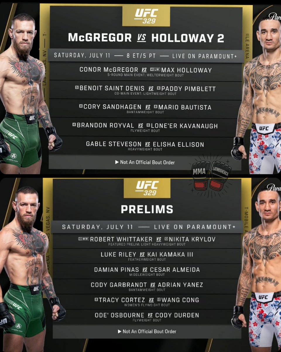 MMA Latinoamérica tweet media