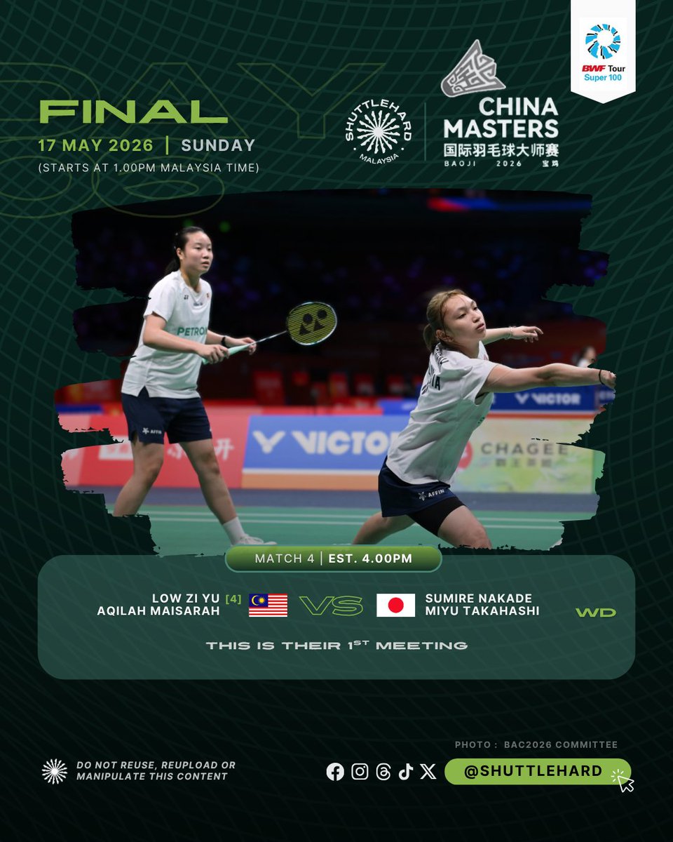 ShuttleHard 🏸🇲🇾 tweet media