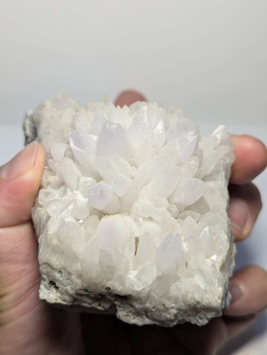 Matsu_Crystal2's tweet photo. 517-2
富井鉱山の紫水晶クラスター

手持ちでは最大サイズ。薄い紫色ですが、もうほとんど採れないというので、貴重かと思います。

頭がいくつかとんでいますが、それでも良いという方はどうぞ。

7000円 https://t.co/8vdf8DGPbW