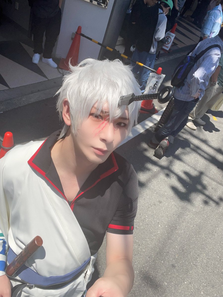 maechin_cos's tweet photo. 今年も銀さん
 #ストフェス2026 https://t.co/Ym7IpVMwxj