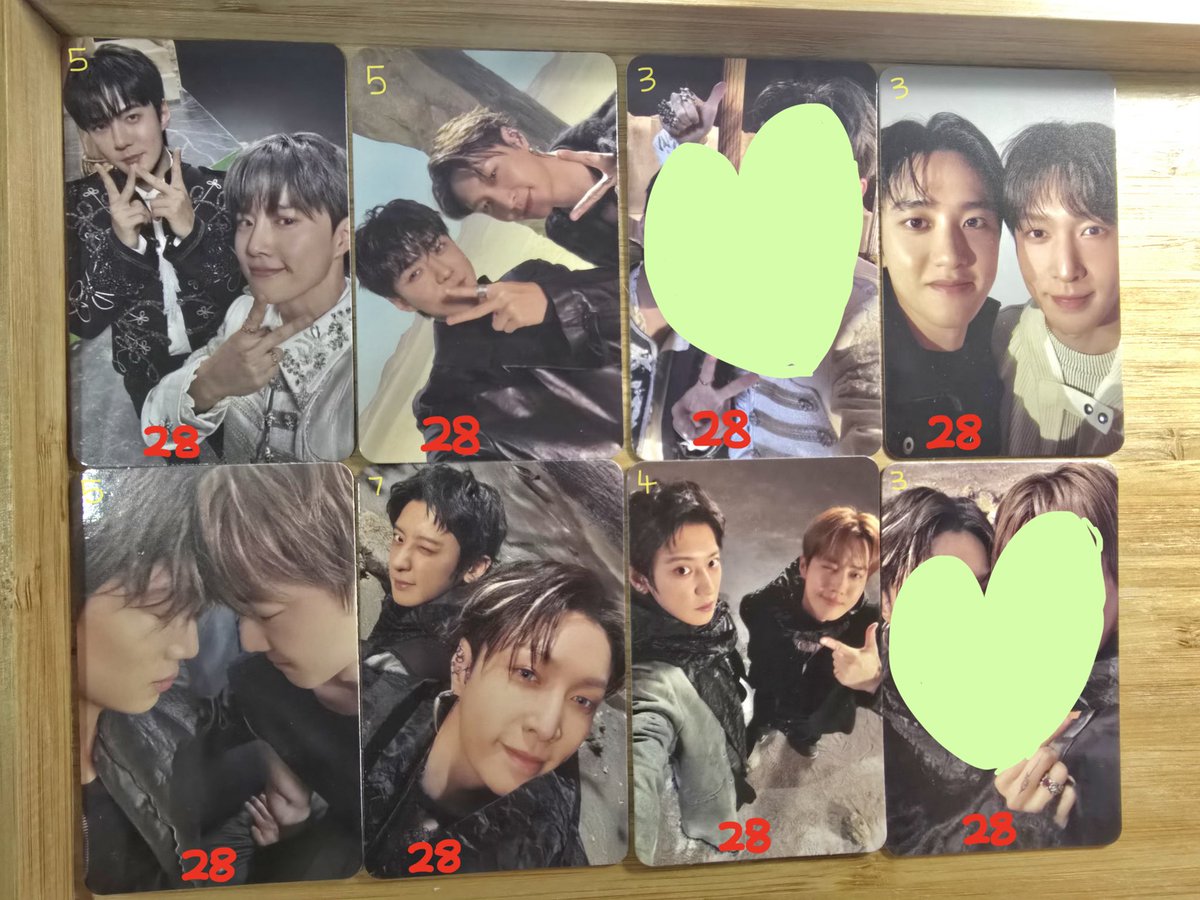 KogiEXO Photocards G.O tweet media