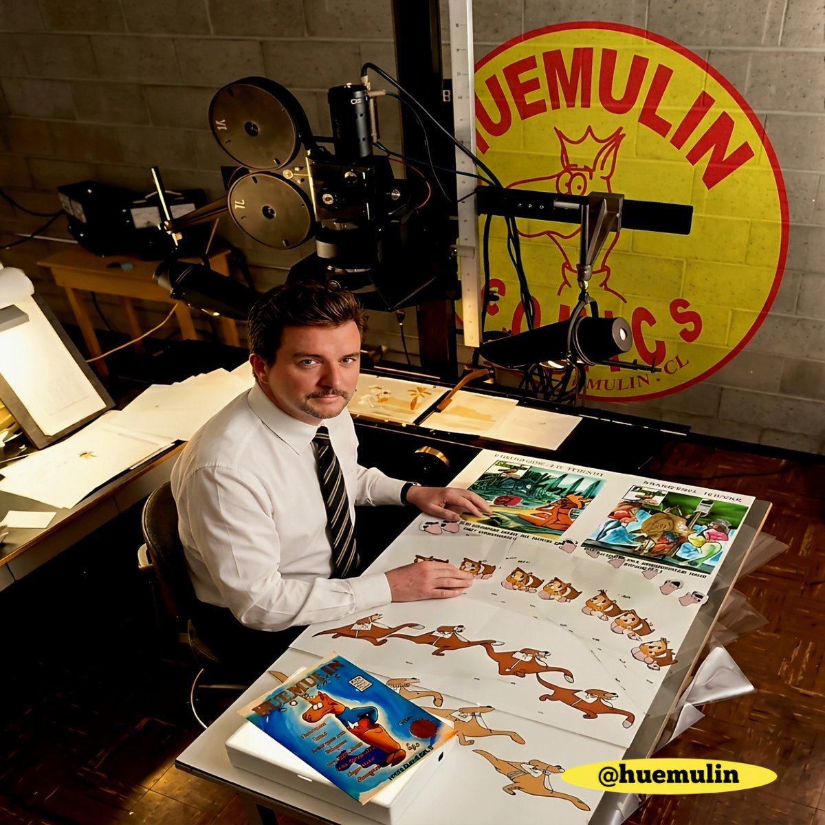 Huemulin©Comic tweet media