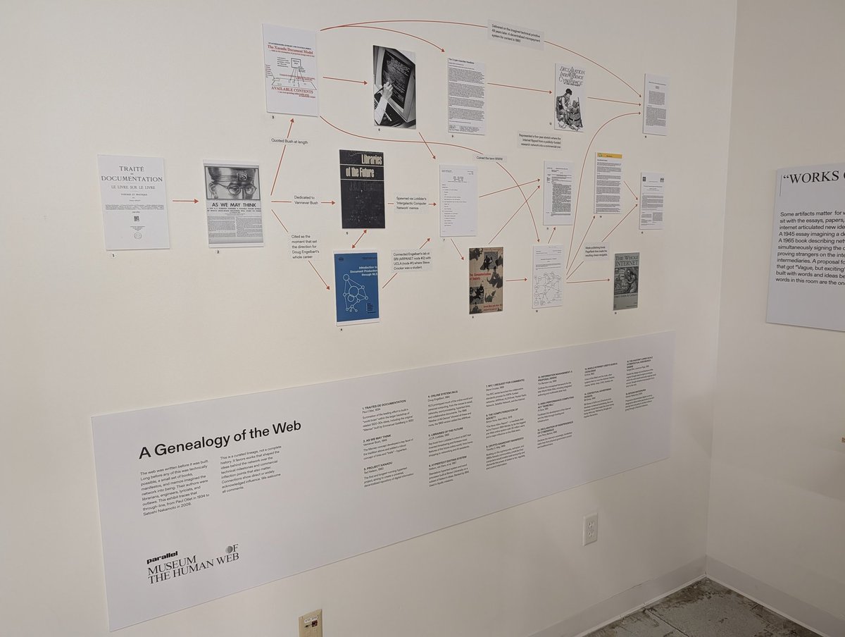 nitin966's tweet photo. The web is a living museum of human curiosity: messy, beautiful, surprising, and constantly changing.

Really enjoyed Museum of the Human Web, organized by @p0. A thoughtful reminder of the people, artifacts, ideas, and accidents that shaped the modern internet and how we share knowledge.